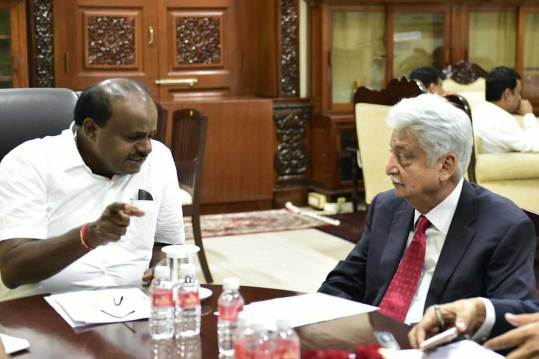 ಸಿಎಂ ಭೇಟಿಯಾದ ಅಜೀಂ ಪ್ರೇಮ್ಜೀ ಹಲವು ವಿಚಾರಗಳ ಬಗ್ಗೆ ಚರ್ಚೆ!