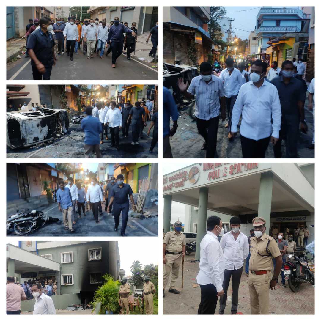 ಪೊಲೀಸರನ್ನು ಕೊಲ್ಲಲಿಕ್ಕಾಗಿಯೇ ಠಾಣೆಗೆ ಬೆಂಕಿ: ಡಿಸಿಎಂ ಆರೋಪ