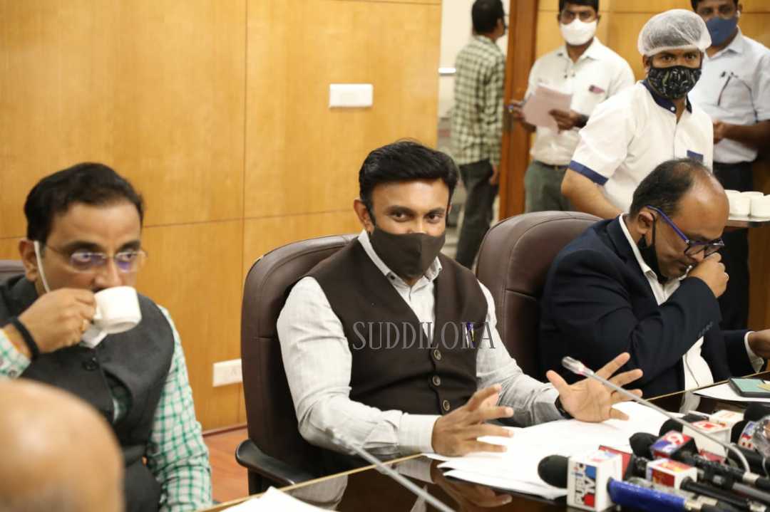 Guidelines to prevent and contain the spread of mutant variant of conrona virus soon: Health Minister Dr.K.Sudhakar