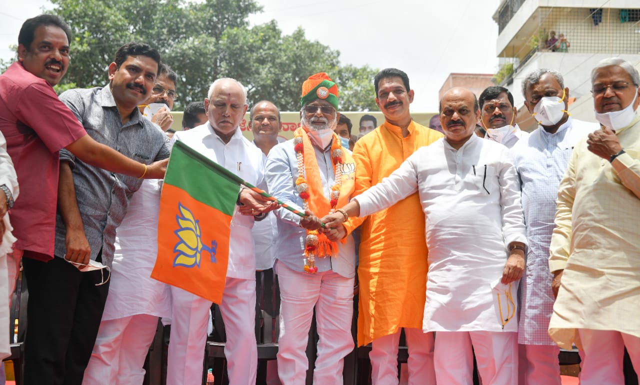 ಕೊಳ್ಳೇಗಾಲದ ಶಾಸಕ ಎನ್. ಮಹೇಶ್ ಬಿಜೆಪಿ ಸೇರ್ಪಡೆ ರಾಜ್ಯದ ಸಮಗ್ರ ಅಭಿವೃದ್ಧಿಗೆ ಸರಕಾರ ಬದ್ಧ- ಮುಖ್ಯಮಂತ್ರಿ ಬಸವರಾಜ ಬೊಮ್ಮಾಯಿ