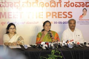 ನಟ ಕಮಲಹಾಸನ್ ಸಿನಿಮಾ ಪ್ರಚಾರಕ್ಕೆ ಕನ್ನಡಕ್ಕೆ ಅವಮಾನ ಮಾಡಿದ್ದಾರೆ: ಶೋಭಾ ಕರಂದ್ಲಾಜೆ