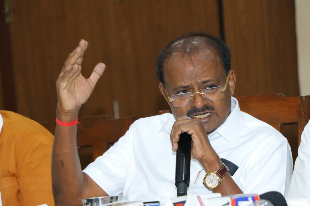 ಕಾವೇರಿ ಆರತಿ ಮಾಡಲು ₹100 ಕೋಟಿ ಖರ್ಚಿಗೆ ನನ್ನ ವಿರೋಧವಿದೆ: ಕೇಂದ್ರ ಸಚಿವ ಹೆಚ್.ಡಿ. ಕುಮಾರಸ್ವಾಮಿ