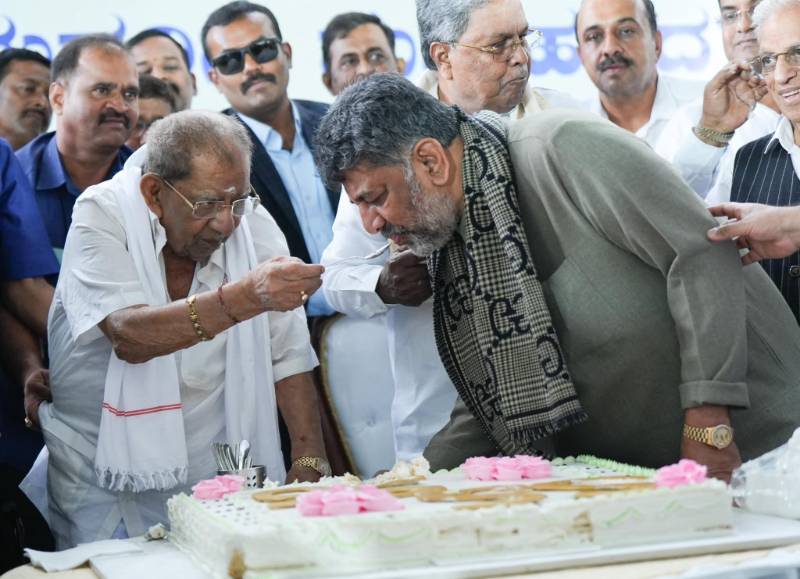 ಶಾಮನೂರು ಶಿವಶಂಕರಪ್ಪ ಕಾಂಗ್ರೆಸ್ ಪಕ್ಷಕ್ಕೆ ದೊಡ್ಡ ಶಕ್ತಿ:ಡಿಕೆ ಶಿವಕುಮಾರ್