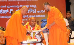 ರಾಜ್ಯದ ನೀರಾವರಿ ಸಂಕಷ್ಟ ಪರಿಹಾರ ನರೇಂದ್ರ ಮೋದಿ ಒಬ್ಬರಿಂದ ಮಾತ್ರ ಸಾಧ್ಯ; ಎಚ್‌ಡಿ‌ಡಿ