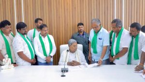 ಭೂಸ್ವಾಧೀನಕ್ಕೆ ಷರತ್ತು ಬದ್ದ ಒಪ್ಪಿಗೆ ನೀಡಿದ ರೈತ ಹೋರಾಟ ಸಮಿತಿ