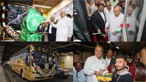 ಕೆಂಪೇಗೌಡ ಏರ್ ಪೋರ್ಟ್ ಟು ದಾವಣಗೆರೆ: ಫ್ಲೈ ಬಸ್ ಸಂಚಾರ ಆರಂಭಿಸಿದ ಕೆಎಸ್ಆರ್ಟಿಸಿ