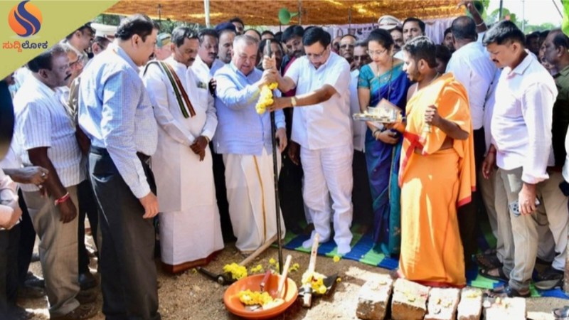 ಮಧುಗಿರಿಯಲ್ಲಿ ಸ್ವಯಂ ಚಾಲಿತ ವಾಹನ ಚಾಲನಾ ಪರೀಕ್ಷಾ ಪಥದ ಶಂಕು ಸ್ಥಾಪನೆ ನೆರವೇರಿಸಿದ ರಾಮಲಿಂಗಾರೆಡ್ಡಿ