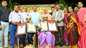 ಹಿರಿಯ  ಭಾಷಾ ವಿಜ್ಞಾನಿ ಡಾ. ಸವದತ್ತಿಮಠ ಹಾಗೂ ಡಾ. ಜಯಲಲಿತರಿಗೆ ವಿದ್ಯಾಶಂಕರ ಪ್ರಶಸ್ತಿ ಪ್ರದಾನ
