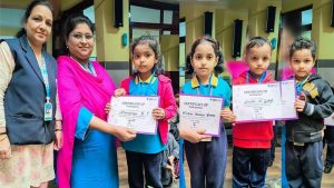 ಎಲ್‌ಕೆಜಿ-ಯುಕೆಜಿ ಮಕ್ಕಳಿಗೆ ನಡೆದ ಚಿತ್ರಕಲಾ ಸ್ಪರ್ಧೆ