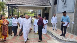 ತಿರುಮಲಕ್ಕೆ‌ ಮುಜರಾಯಿ ಸಚಿವ ರಾಮಲಿಂಗಾರೆಡ್ಡಿ ಭೇಟಿ: ನಿರ್ಮಾಣ ಹಂತದ ಕಾಮಗಾರಿಗಳ ಪರಿವೀಕ್ಷಣೆ 