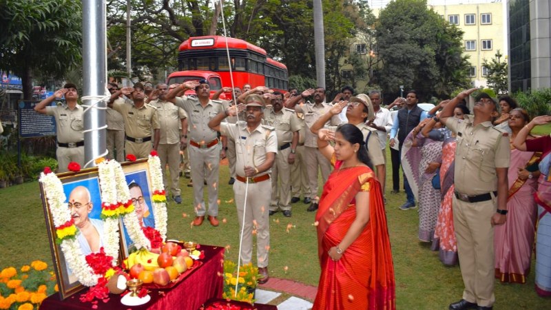 ಕೆಎಸ್ಆರ್ಟಿಸಿ ಕಚೇರಿಯಲ್ಲಿ ಗಣರಾಜ್ಯೋತ್ಸವ ಸಂಭ್ರಮ