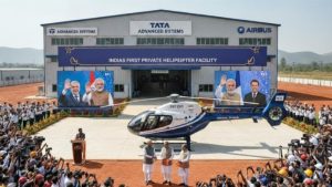 ಟಾಟಾ-ಏರ್ ಬಸ್ ನಿಂದ ಕೋಲಾರದಲ್ಲಿ ದೇಶದ ಮೊದಲ ಖಾಸಗಿ ಹೆಲಿಕಾಪ್ಟರ್ ಘಟಕ