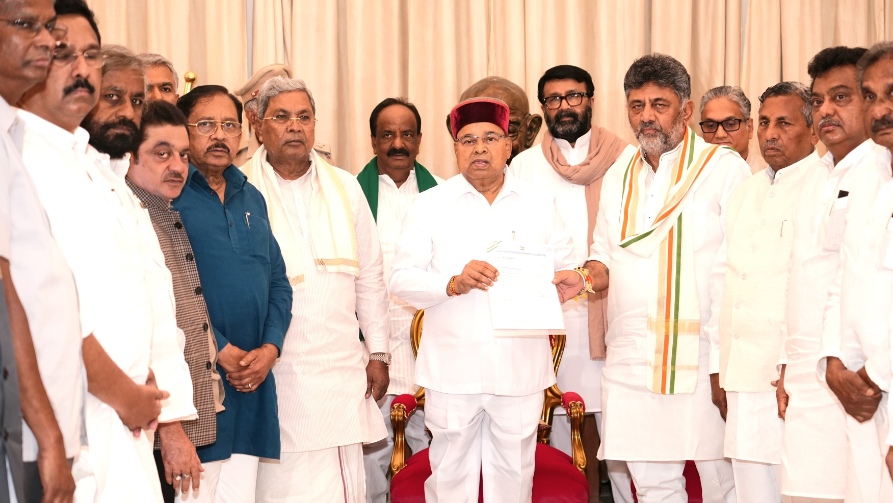 ಕರ್ನಾಟಕದ ನೂತನ ಮುಖ್ಯಮಂತ್ರಿಯಾಗಿ ಜೂನ್ 3 ರಂದು ಡಿ.ಕೆ. ಶಿವಕುಮಾರ್ ಪ್ರಮಾಣ ವಚನ ಸ್ವೀಕಾರ