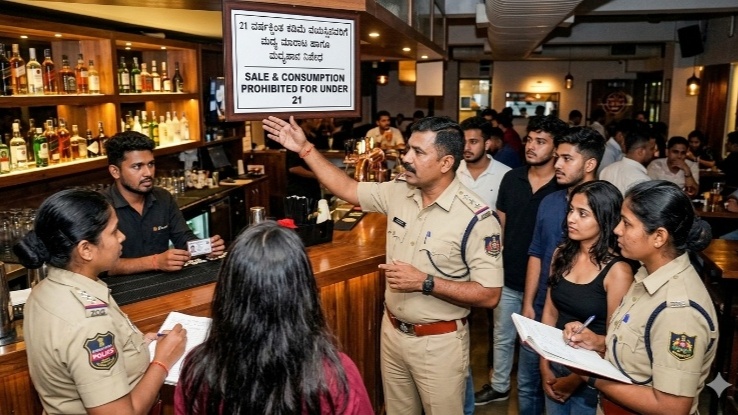ಪಬ್, ಬಾರ್‌ಗಳಿಗೆ ‘ನೋ ಐಡಿ, ನೋ ಎಂಟ್ರಿ’: ಕರ್ನಾಟಕದಲ್ಲಿ 21 ವರ್ಷದೊಳಗಿನವರಿಗೆ ಮದ್ಯ ಬ್ಯಾನ್ ರೂಲ್ಸ್ ಕಠಿಣ ಜಾರಿ!