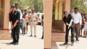 ಗಲ್ಲಿ ಹುಡುಗರ ಜೊತೆ ಮಸ್ತ್ ಕ್ರಿಕೆಟ್ ಆಡಿದ ಸಚಿನ್: ವಿಡಿಯೋ ನೋಡಿ ನೆಟ್ಟಿಗರು ಹೇಳಿದ್ದೇನು ಗೊತ್ತಾ?