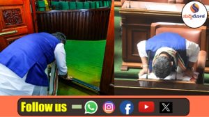 ನಮಸ್ಕರಿಸಿ ವಿಧಾನಸೌಧ ಪ್ರವೇಶಿಸಿದ ಸಿಎಂ: ಡಿಕೆಶಿ ವಿನಮ್ರತೆಯ ಹಿಂದಿದೆಯೇ ಭವಿಷ್ಯದ ರಾಜಕೀಯ ತಂತ್ರಗಾರಿಕೆ?
