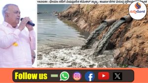 ಯಾದಗಿರಿ: ಕಡೇಚೂರು ಕೈಗಾರಿಕಾ ತ್ಯಾಜ್ಯ ಭೀಮಾ ನದಿಗೆ ಸೇರ್ಪಡೆ; ಕಟ್ಟುನಿಟ್ಟಿನ ಕ್ರಮಕ್ಕೆ ಸಚಿವ ರಾಮಲಿಂಗಾರೆಡ್ಡಿ ಆದೇಶ