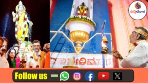 ಕಾವೇರಿ ಆರತಿ ವೈಭವ: ನಾಡಿನ ಸಮೃದ್ಧಿಗೆ ಮುಖ್ಯಮಂತ್ರಿ ಡಿ.ಕೆ. ಶಿವಕುಮಾರ್ ದಂಪತಿ ವಿಶೇಷ ಪ್ರಾರ್ಥನೆ