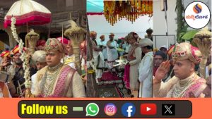 ಮೈಸೂರು ದಸರಾ: ಅರಮನೆಯಲ್ಲಿ ಯದುವೀರ್ ಒಡೆಯರ್ ಅವರಿಂದ ಸಾಂಪ್ರದಾಯಿಕ ಬನ್ನಿ ಪೂಜೆ, ವಿಜಯದಶಮಿ ಧಾರ್ಮಿಕ ವಿಧಿವಿಧಾನ ಸಂಪನ್ನ